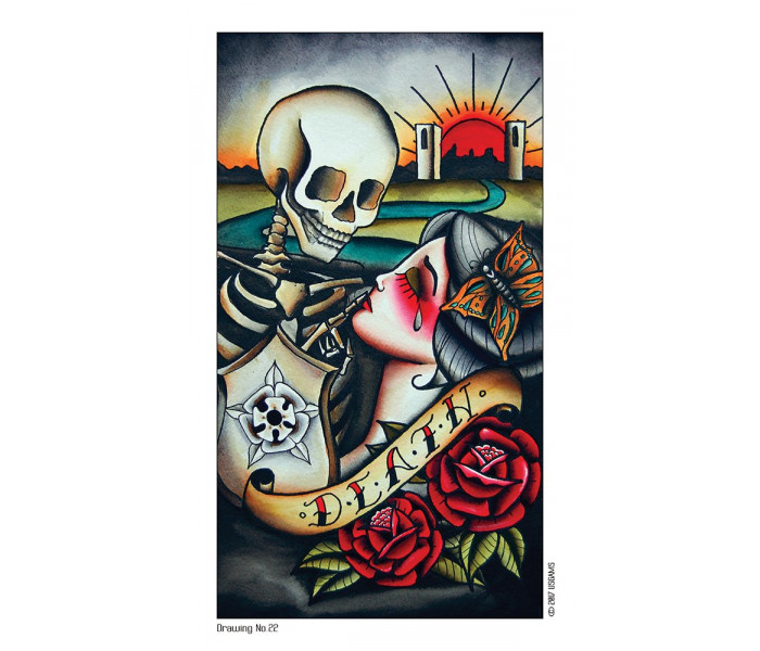 Тату Таро Восьми Монет - Eight Coins Tattoo Tarot. US Games Systems