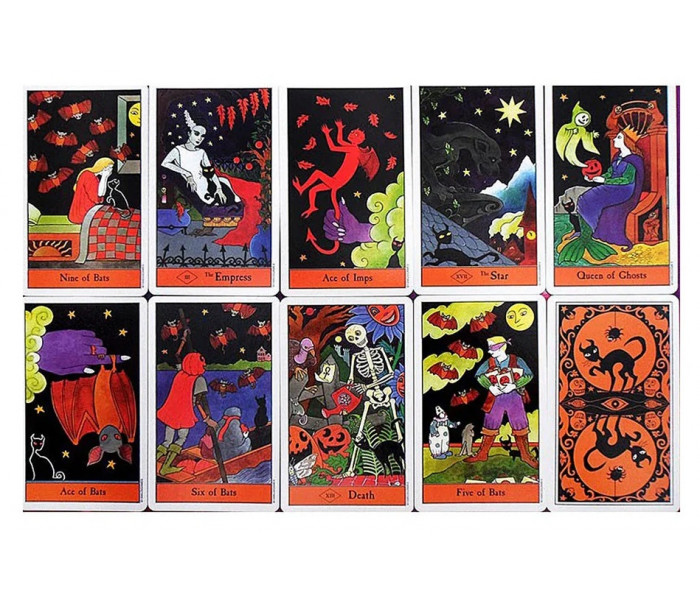 Набір Таро Хелловін (книга і колода) - Halloween Tarot and Book Set. US Games Systems