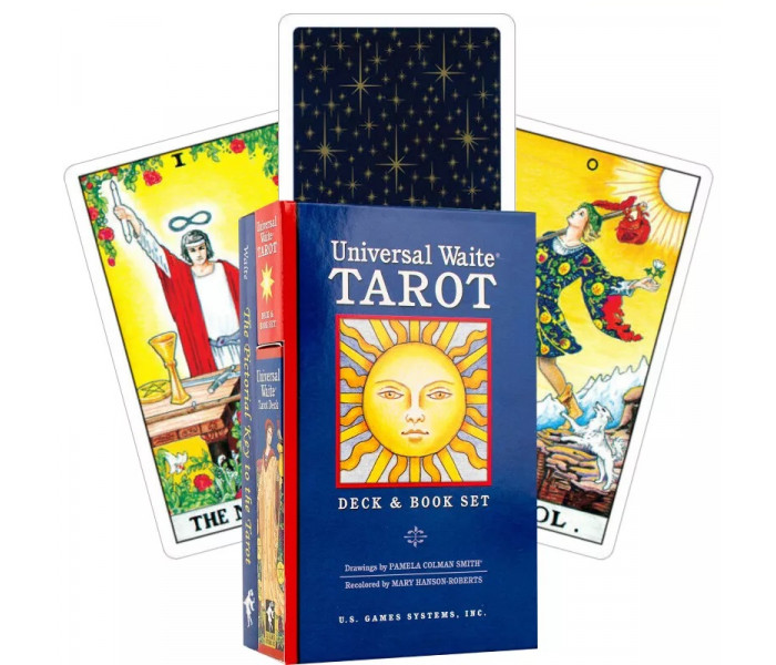 Универсальный набор Таро Уэйта (книга и колода) - Universal Waite Tarot and Book Set. US Games Systems