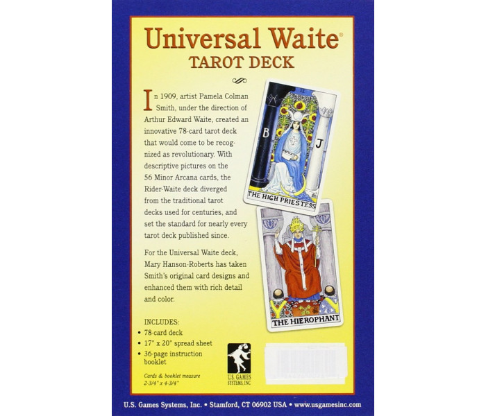Універсальне Таро Уейта. Прем'єрне видання - Universal Waite Tarot. Premier Edition. US Games Systems
