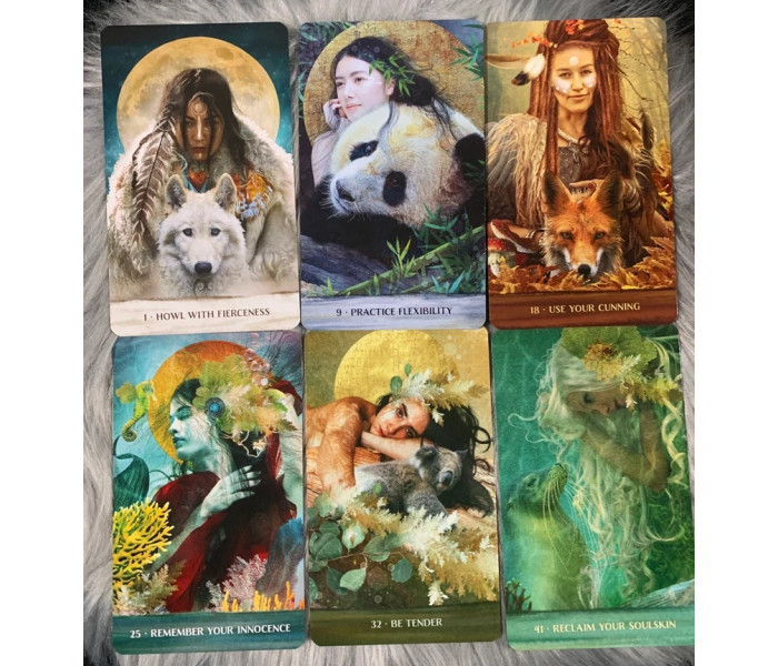 Оракул Висхідної Дикої Жінки - Wild Woman Rising Oracle Cards. US Games Systems