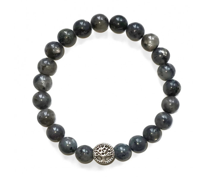 Браслет з лабрадориту - Crystal Bracelets Labradorite. Lo Scarabeo (BP14)