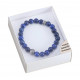 Браслет з лазуриту - Crystal Bracelets Lapis Lazuli. Lo Scarabeo (BP10)