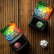 Кубик RPG D20 Level Counter Red & white Die (1 шт). Q WORKSHOP (20LEV03)