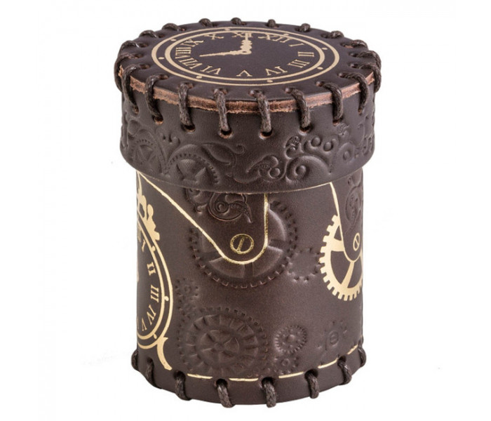 Стакан для кубиков Steampunk Brown & golden Dice Cup. Q WORKSHOP (CSTE101)