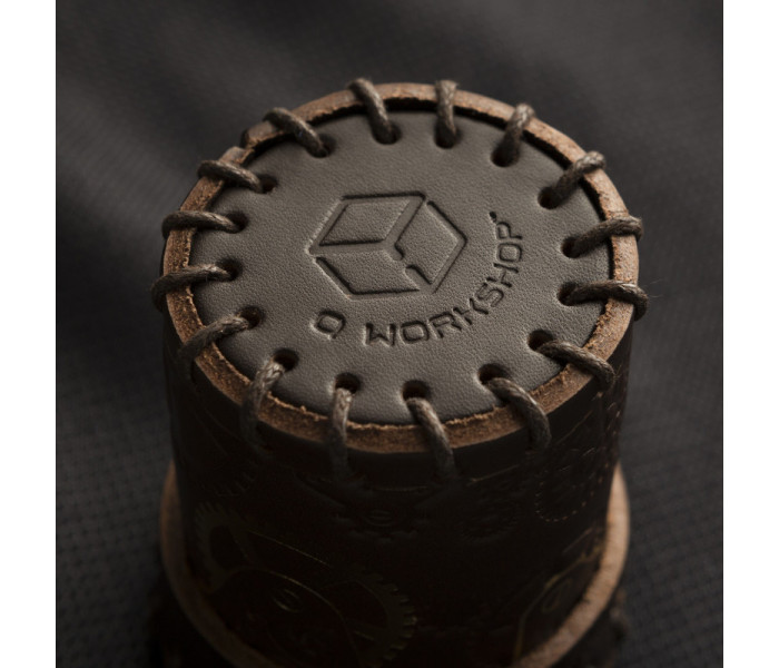Стакан для кубиков Steampunk Brown & golden Dice Cup. Q WORKSHOP (CSTE101)