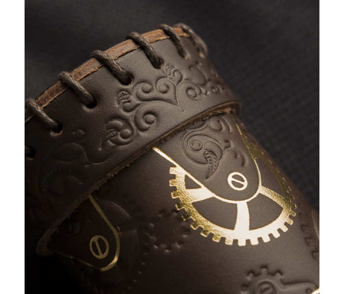 Стакан для кубиков Steampunk Brown & golden Dice Cup. Q WORKSHOP (CSTE101)