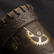 Стакан для кубиков Steampunk Brown & golden Dice Cup. Q WORKSHOP (CSTE101)