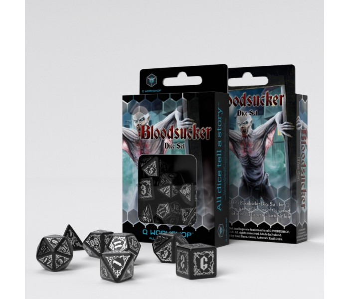 Кубики RPG Bloodsucker Dice Set: Nocturnal. Q WORKSHOP (SBSU01)
