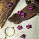 Кубики RPG Call of Cthulhu 7th Edition - Black & magenta Dice Set. Q WORKSHOP (SCTR20)