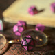Кубики RPG Call of Cthulhu 7th Edition - Black & magenta Dice Set. Q WORKSHOP (SCTR20)