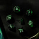 Кубики RPG Call of Cthulhu Dice Black & glow-in-the-dark Dice Set. Q WORKSHOP (SCTH07)