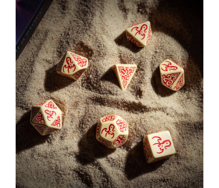 Кубики RPG Call of Cthulhu Masks of Nyarlathotep Dice Set. Q WORKSHOP (SCTX19)