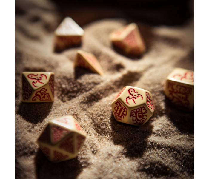 Кубики RPG Call of Cthulhu Masks of Nyarlathotep Dice Set. Q WORKSHOP (SCTX19)