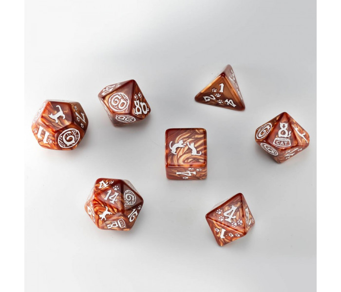 Кубики RPG CATS Dice Set: Muffin. Q WORKSHOP (SCAT02)