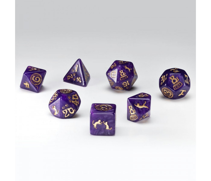Кубики RPG CATS Dice Set: Purrito. Q WORKSHOP (SCAT01)