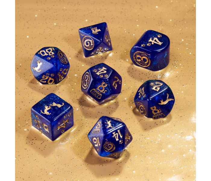 Кубики RPG CATS Modern Dice Set: Meowster. Q WORKSHOP (RCAT04)