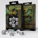 Кубики RPG Celtic White & black Dice Set. Q WORKSHOP (SCER02)
