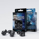 Кубики RPG Classic RPG Black & white Dice Set. Q WORKSHOP (SCLE01)