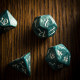 Кубики RPG Classic RPG Stormy & white Dice Set. Q WORKSHOP (SCLE04)