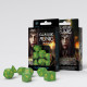Кубики RPG Classic Runic Green & yellow Dice Set. Q WORKSHOP (SCLR12)