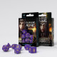 Кубики RPG Classic Runic Purple & yellow Dice Set. Q WORKSHOP (SCLR15)