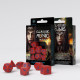 Кубики RPG Classic Runic Red & blue Dice Set. Q WORKSHOP (SCLR07)