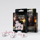 Кубики RPG Classic Runic White & red Dice Set. Q WORKSHOP (SCLR04)