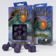Кубики RPG COC Horror on the Orient Express Black & purple Dice Set. Q WORKSHOP (SCTO05)