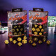 Кубики RPG Cyberpunk Red Dice Set: Danger Zone. Q WORKSHOP (SCPU03)