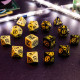 Кубики RPG Cyberpunk Red Dice Set: Danger Zone. Q WORKSHOP (SCPU03)