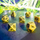 Кубики RPG Cyberpunk Red Dice Set: Danger Zone. Q WORKSHOP (SCPU03)
