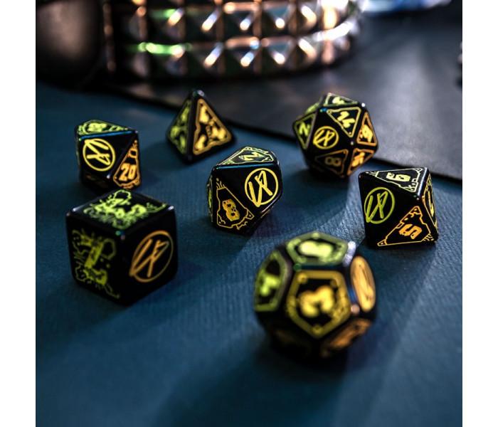 Кубики RPG Cyberpunk Red Dice Set: Wet Work. Q WORKSHOP (SCPU02)