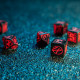 Кубики RPG Cyberpunk Red: Night City Essential 6 Dice Set. Q WORKSHOP (SCPE01)
