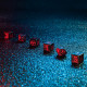 Кубики RPG Cyberpunk Red: Night City Essential 6 Dice Set. Q WORKSHOP (SCPE01)