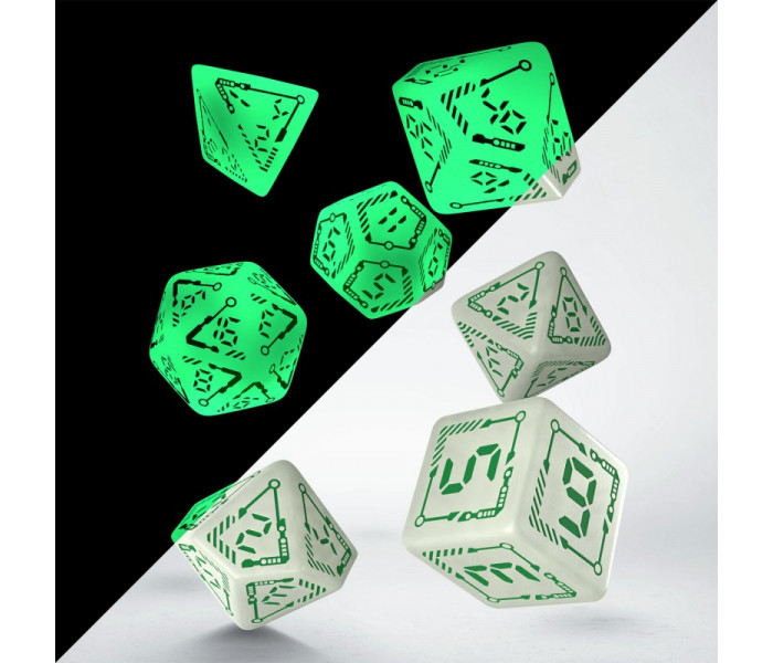 Кубики RPG Digital Glowing Dice Set. Q WORKSHOP (SDGT01)