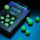 Кубики RPG Digital Glowing Dice Set. Q WORKSHOP (SDGT01)