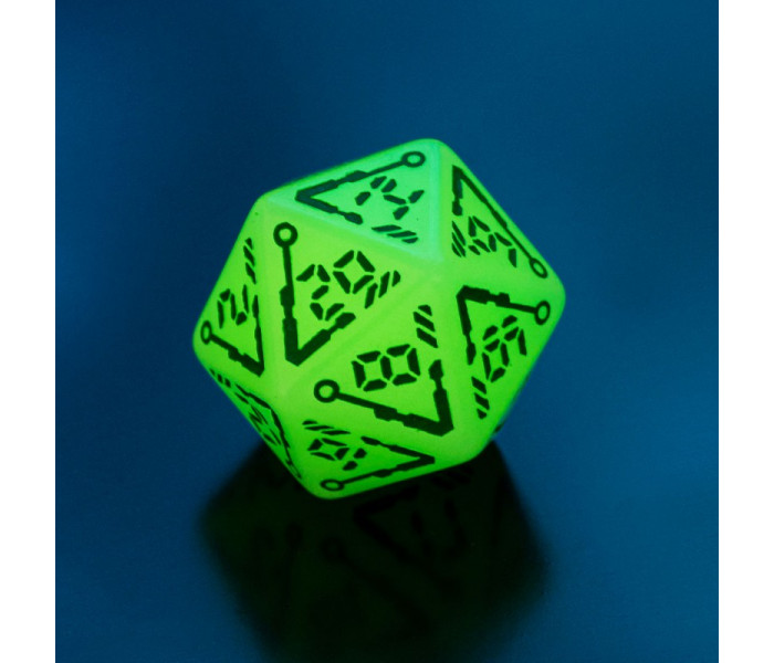 Кубики RPG Digital Glowing Dice Set. Q WORKSHOP (SDGT01)