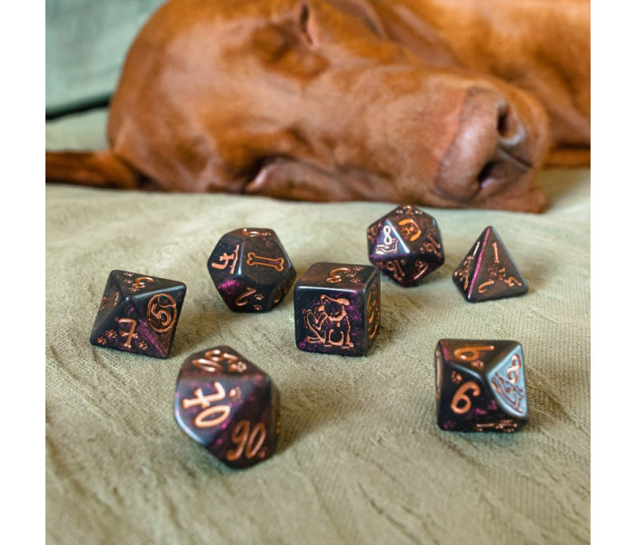 Кубики RPG Dogs Dice Set: Luna. Q WORKSHOP (SDOG01)