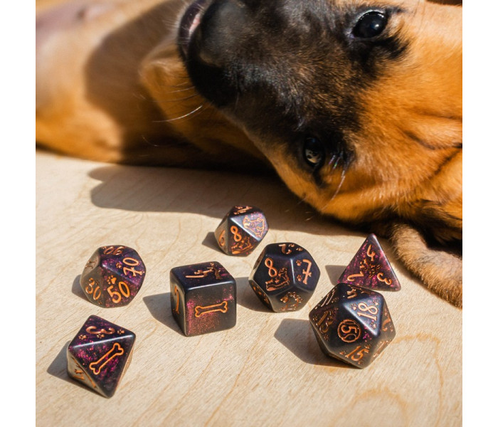 Кубики RPG Dogs Dice Set: Luna. Q WORKSHOP (SDOG01)