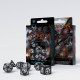 Кубики RPG Dragons Dice Set: Hematite. Q WORKSHOP (SDRA01)