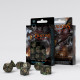 Кубики RPG Dragons Dice Set: Nephrite. Q WORKSHOP (SDRA06)