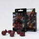 Кубики RPG Dragons Dice Set: Onyx. Q WORKSHOP (SDRA05)