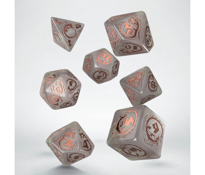 Кубики RPG Dragons Dice Set: Quartz. Q WORKSHOP (SDRA09)