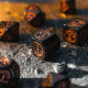 Кубики RPG Dragons Modern Dice Set: Obsidian. Q WORKSHOP (RDRA07)