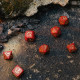 Кубики RPG Dragons Modern Dice Set: Ruby. Q WORKSHOP (RDRA08)