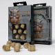 Кубики RPG Dwarven Dice Set: Gold. Q WORKSHOP (RDWA08)