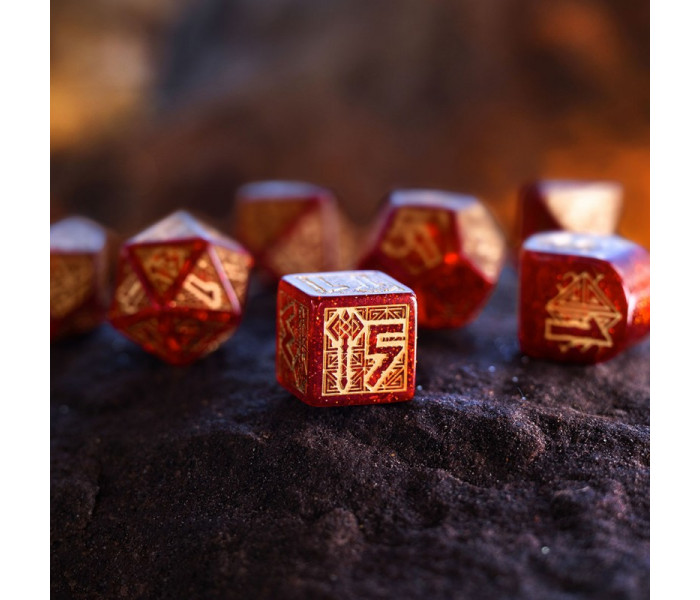Кубики RPG Dwarven Dice Set: Jewels. Q WORKSHOP (RDWA09)