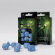 Кубики RPG Elvish Glacier & white Dice Set. Q WORKSHOP (SELV09)