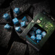 Кубики RPG Elvish Glacier & white Dice Set. Q WORKSHOP (SELV09)